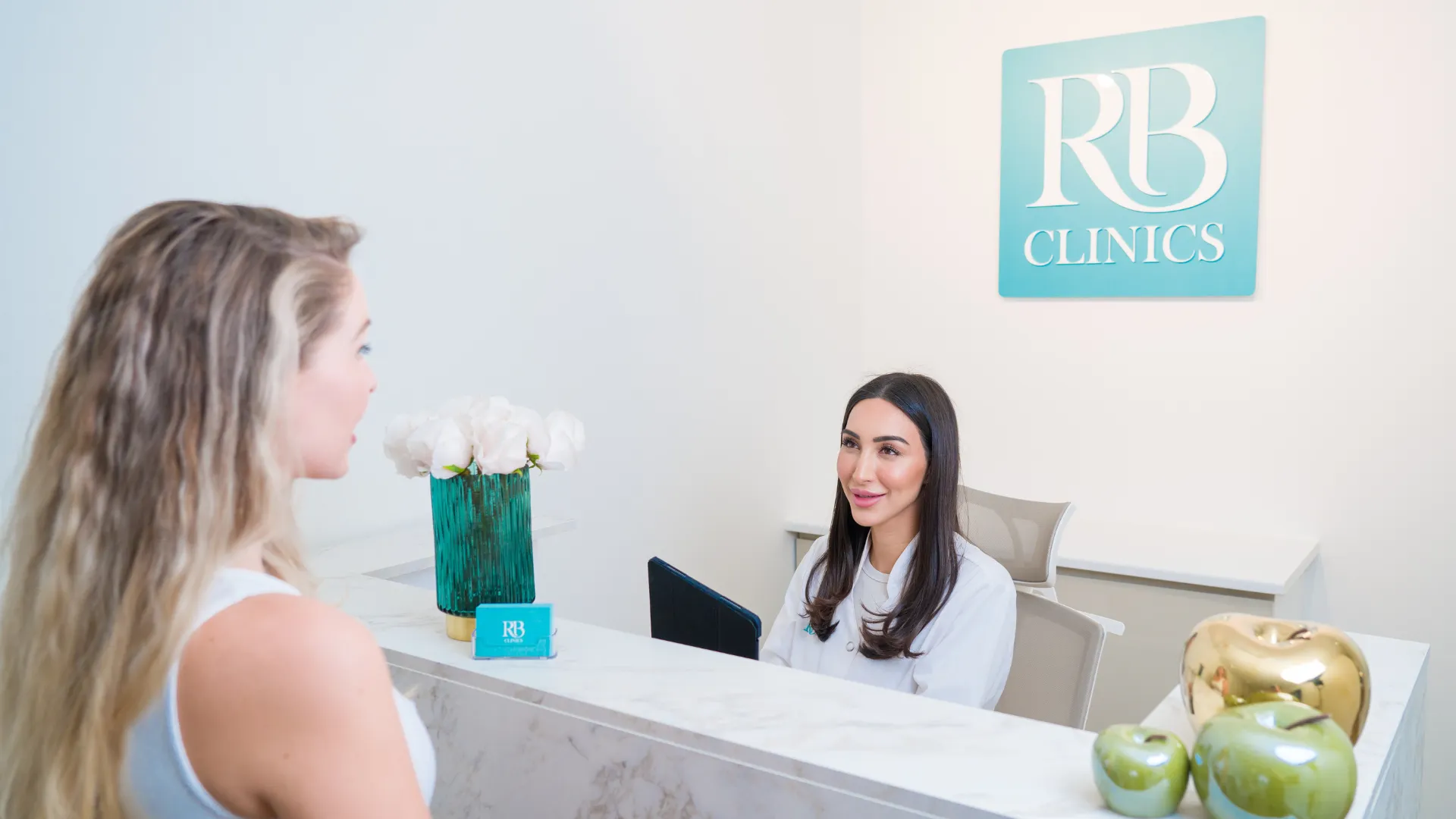 Receptie van RB Clinics Amsterdam