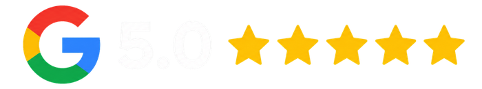 Google Reviews beoordeling 5.0 sterren voor RB Clinics