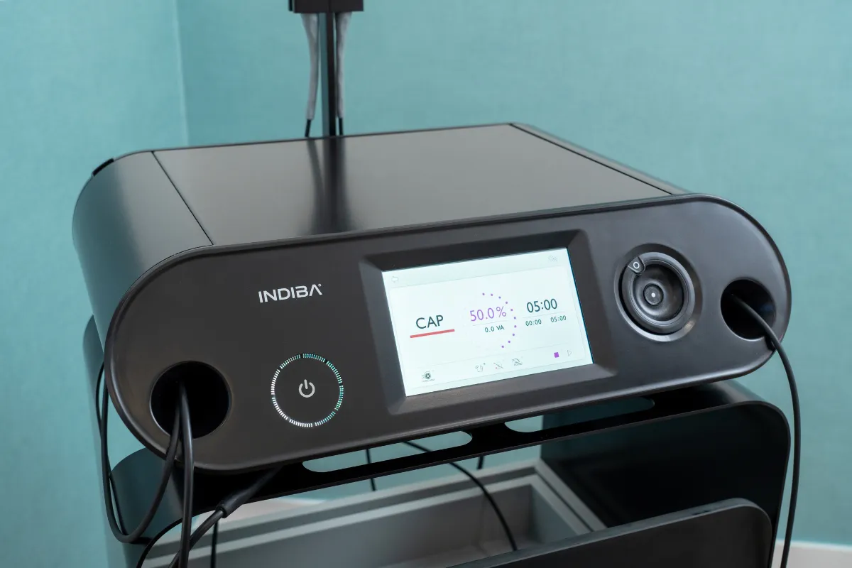 Indiba apparatuur voor huidverstrakking